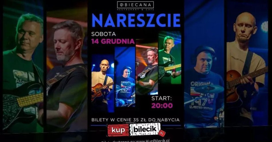 zdjęcie: Koncert Zespołu Nareszcie / kupbilecik24.pl / Koncert Zespołu Nareszcie