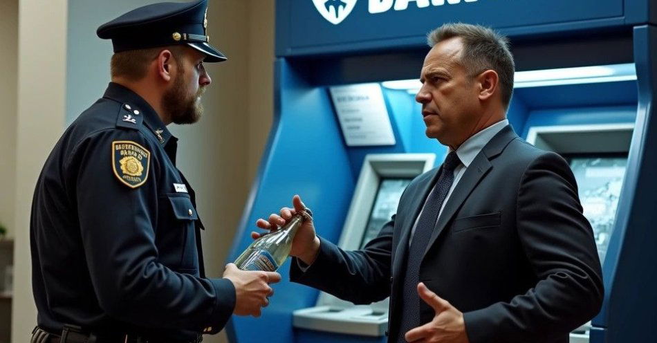 zdjęcie: Pijany mężczyzna zniszczył bankomat i obraził policjantów / TM/ przykładowa ilustracja