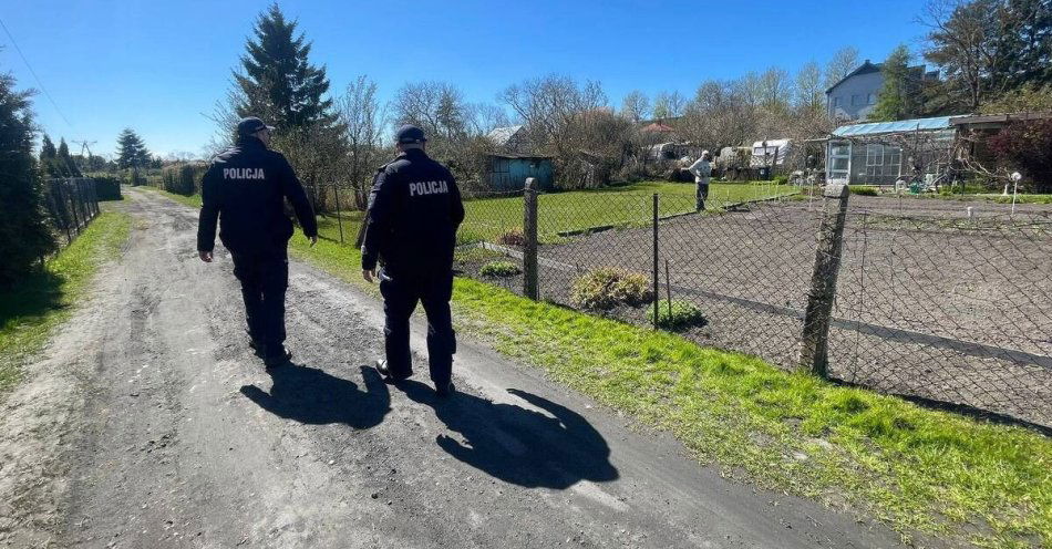 zdjęcie: Wzmożone działania Policji na terenach ROD w powiecie kołobrzeskim / fot. KPP w Kołobrzegu