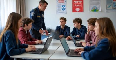 Jak chronić nastolatków w sieci? Policja edukuje