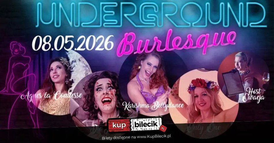 zdjęcie: Burleska by Rose de Noir w klubie KIJ / kupbilecik24.pl / Burleska by Rose de Noir w klubie KIJ