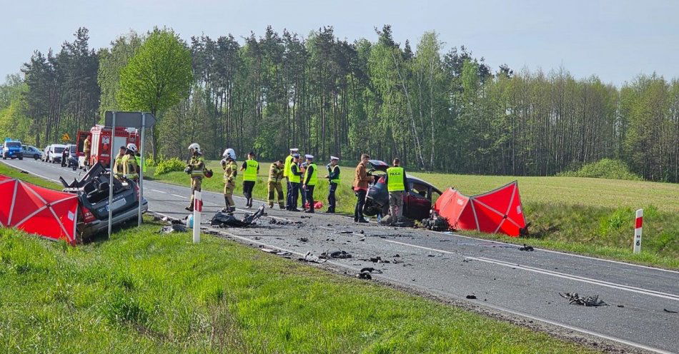 zdjęcie: Śmiertelny wypadek w Płociczu / fot. KPP Sępólno Krajeńskie