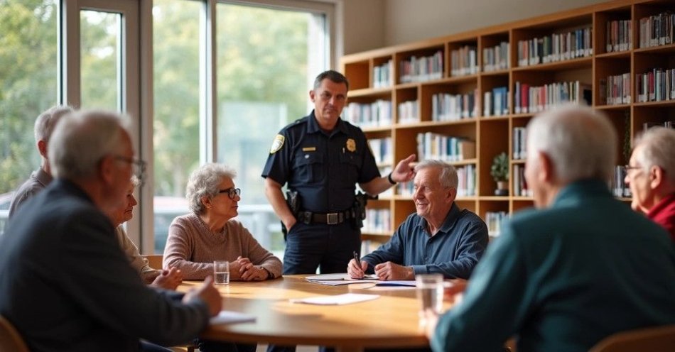 zdjęcie: Debata o bezpieczeństwie seniorów w Obornikach / TM/ przykładowa ilustracja