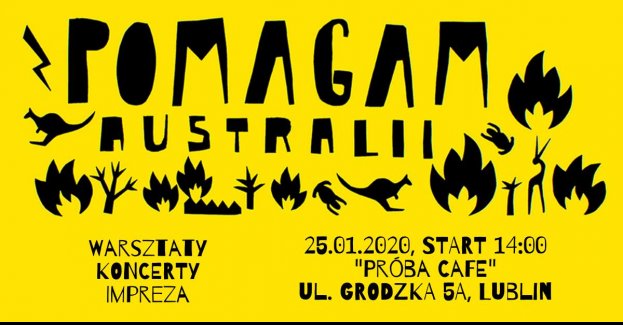 Lublin dla Australii  25 stycznia Próba Cafe