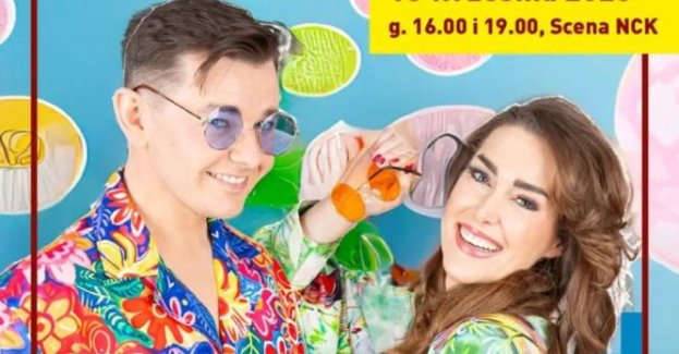 artyści i gospodarze wieczoru: Monika Biederman-Pers oraz Piotr Karzełek