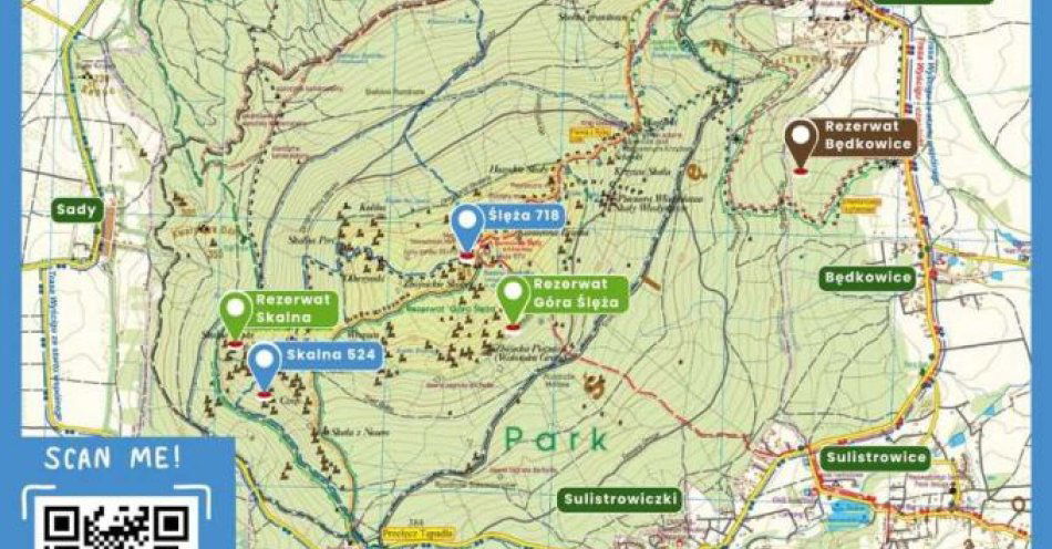 zdjęcie: Ślęża pod kontrolą policji i straży leśnej / fot. KMP w Wrocławiu