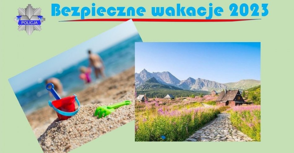 zdjęcie: Wakacyjne ABC bezpieczeństwa / fot. KPP w Piszu