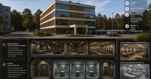 Schrony pod szpitalami: nie czekamy, robimy swoje