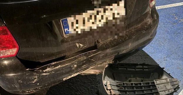 Kolizja na ulicy Bankowej. Nietrzeźwy 17-latek ucieka z miejsca zdarzenia