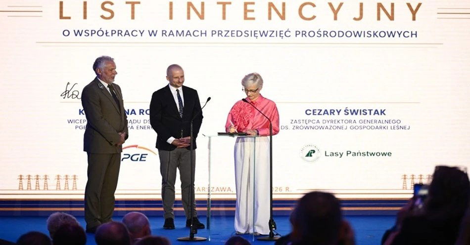 zdjęcie: Grupa PGE i Lasy Państwowe rozszerzają współpracę na obszar całego kraju / Fot. PAP/M. Kmieciński (1)
