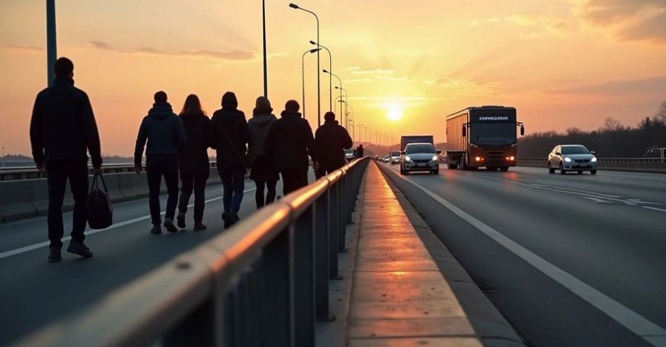 zdjęcie: Błyskawiczna akcja na moście Piłsudskiego uratowała mężczyznę / TM/ przykładowa ilustracja