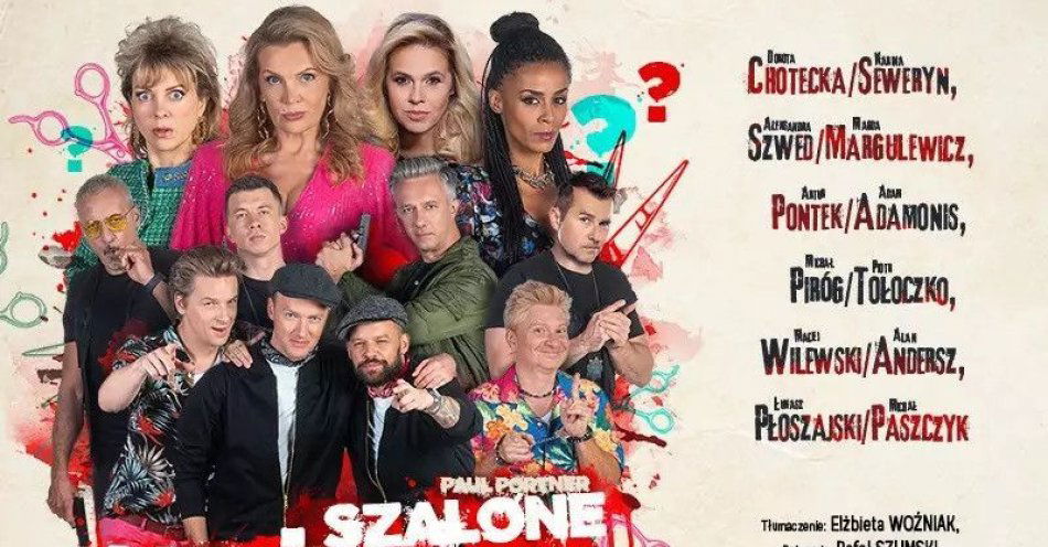 zdjęcie: Szalone nożyczki - czyli kto zabił / kupbilecik24.pl / Szalone nożyczki - czyli kto zabił
