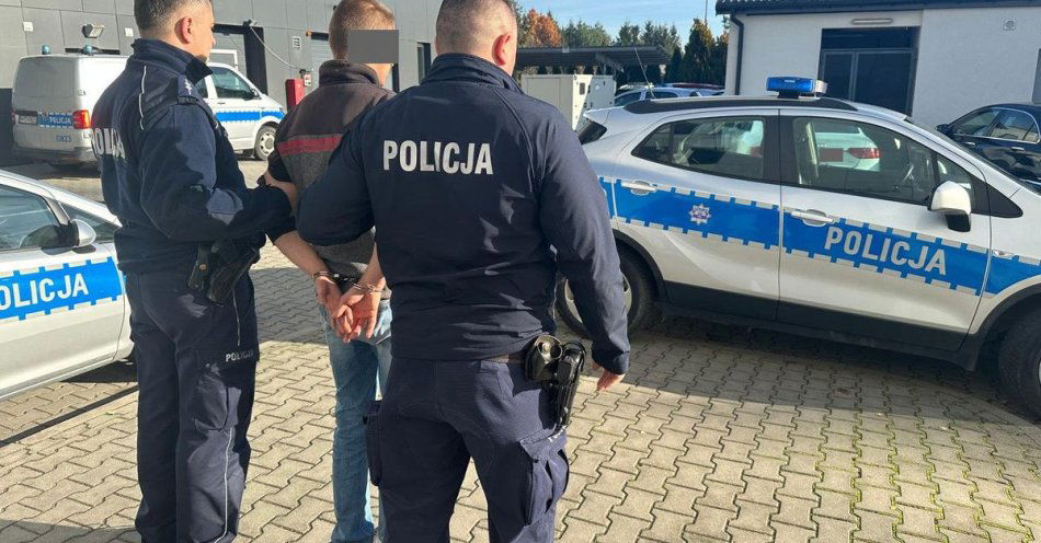 zdjęcie: Zatrzymany mieszkaniec powiatu ryckiego z ponad 1200 porcjami marihuany / fot. KPP Ryki