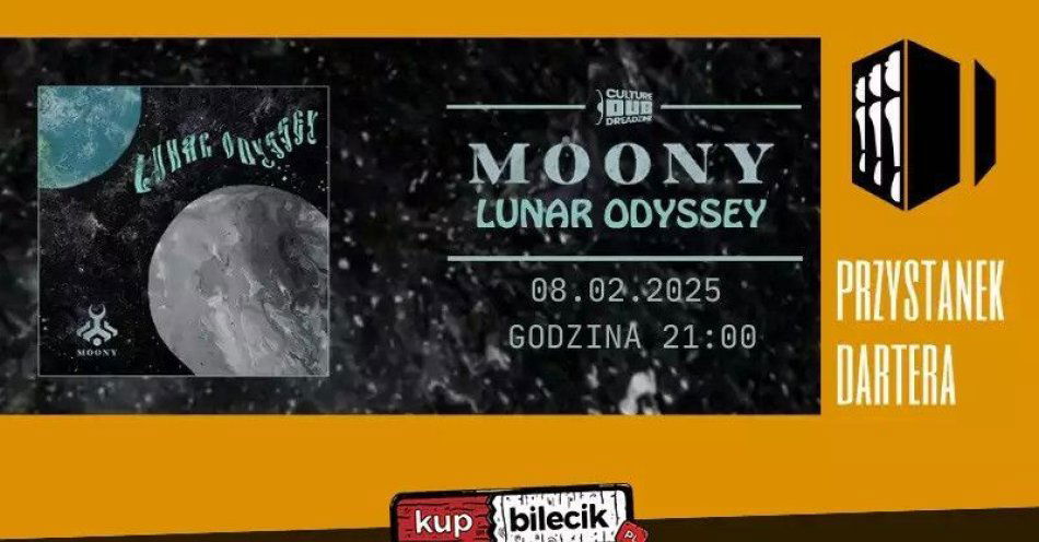 zdjęcie: Lunar Odyssey - Premiera Nowego Albumu Moony'ego! / kupbilecik24.pl / Lunar Odyssey - Premiera Nowego Albumu Moony'ego!