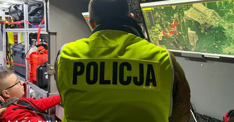 zdjęcie: Nocna akcja ratunkowa. Policja odnalazła 63 latka / fot. KPP Sulęcin