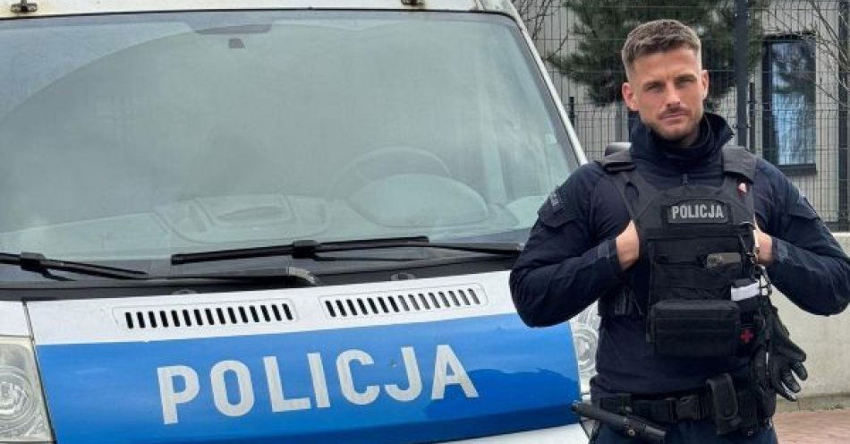 zdjęcie: Policjant zatrzymał pijanego kierowcę ciężarówki / fot. KMP w Gdyni