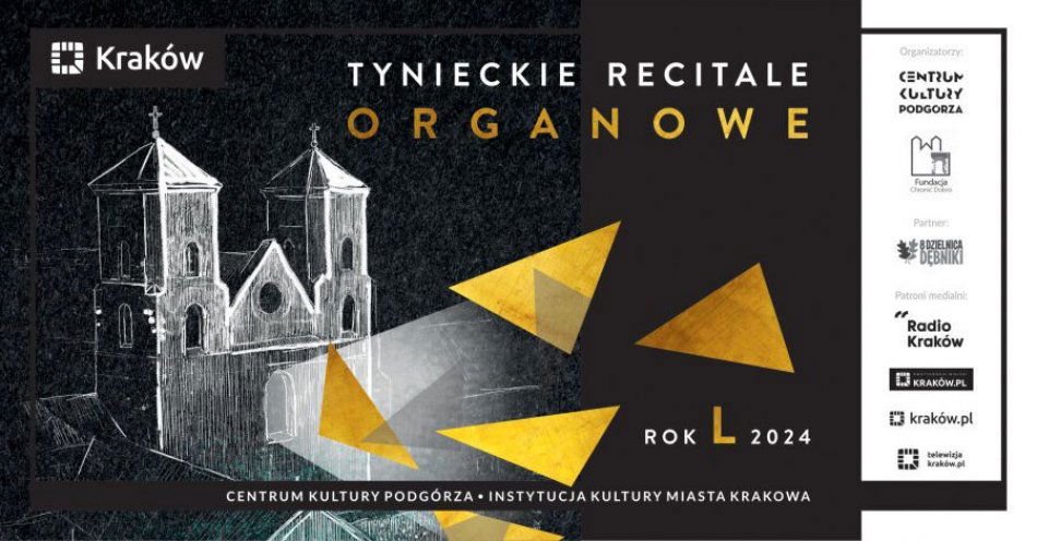 zdjęcie: Jubieluszowa edycja Tynieckich Recitali Organowych / fot. UM Kraków / Fot. Centrum Kultury Podgórza / materiały prasowe