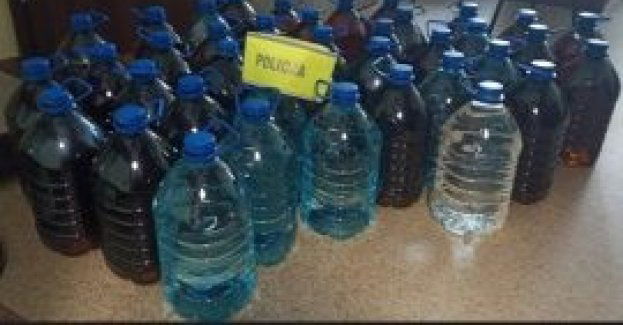 Nielegalny alkohol zabezpieczony przez ostrołęckich policjantów