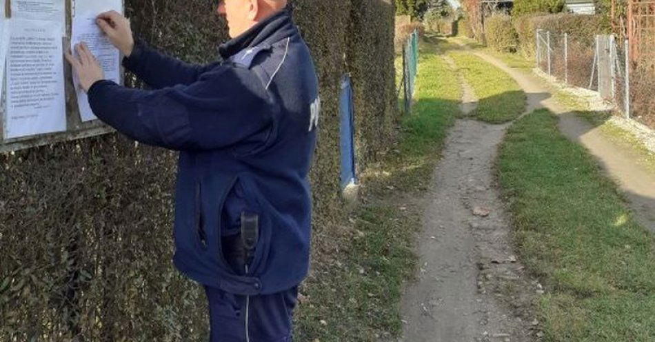 zdjęcie: Działkowiczu zabezpiecz altankę przed złodziejami i mrozem / fot. KPP w Wołowie