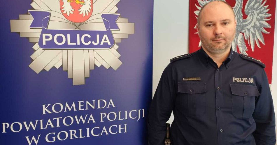 zdjęcie: SuperDzielnicowy z Łużnej zwiększa bezpieczeństwo w rejonie / fot. KMP w Gorlicach