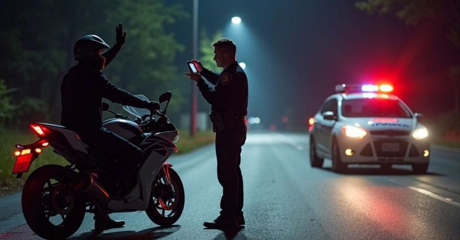 zdjęcie: Motorowerzysta z półtora promila i dwoma zakazami zatrzymany / TM/ przykładowa ilustracja