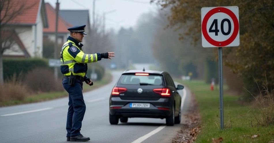 zdjęcie: Kierowca pędził 128 km/h w terenie zabudowanym / TM/ przykładowa ilustracja