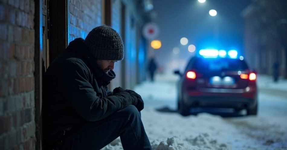 zdjęcie: Nie bądź obojętny na wychłodzenie. Jeden telefon może uratować życie / TM/ przykładowa ilustracja