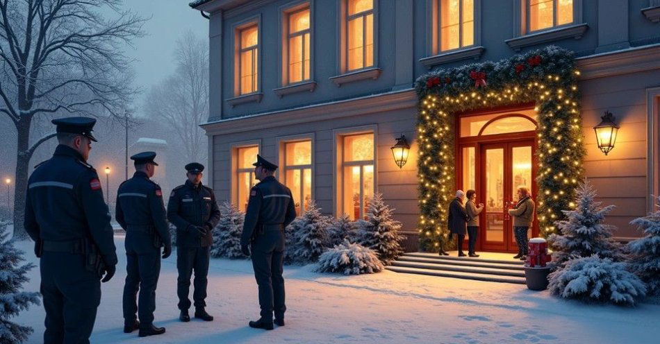 zdjęcie: Kierownictwo sądeckiej Policji składa świąteczne życzenia / TM/ przykładowa ilustracja