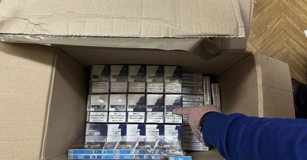 Policja zabezpieczyła ponad 1000 paczek nielegalnych papierosów