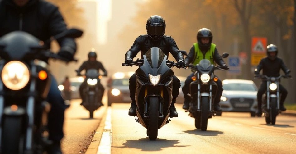 zdjęcie: Sezon motocyklowy startuje Policja apeluje o rozwagę / TM/ przykładowa ilustracja