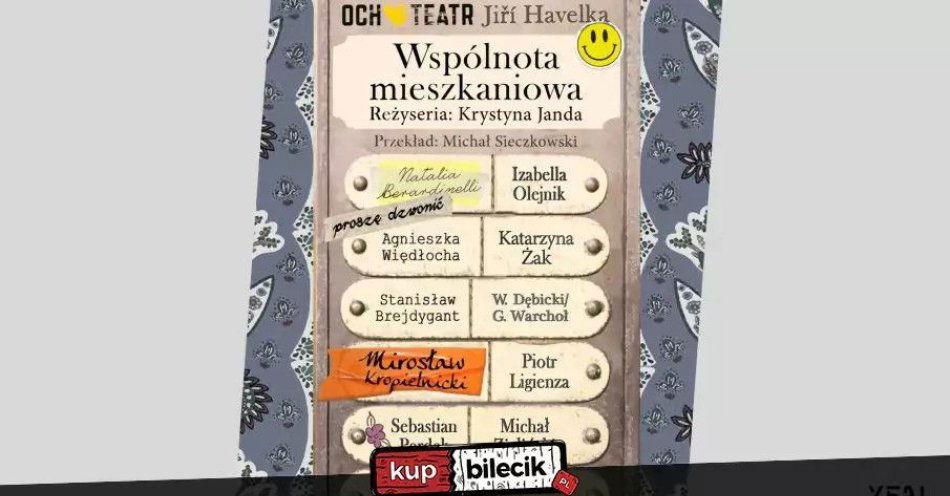 zdjęcie: Cezary Żak, Katarzyna Żak, Izabela Dąbrowska, Agnieszka Więdłocha, Piotr Ligięza, Grzegorz Warchoł / kupbilecik24.pl / Cezary Żak, Katarzyna Żak, Izabela Dąbrowska, Agnieszka Więdłocha, Piotr Ligięza, Grzegorz Warchoł