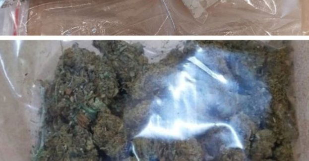 Zatrzymany po próbie ucieczki przez okno miał narkotyki