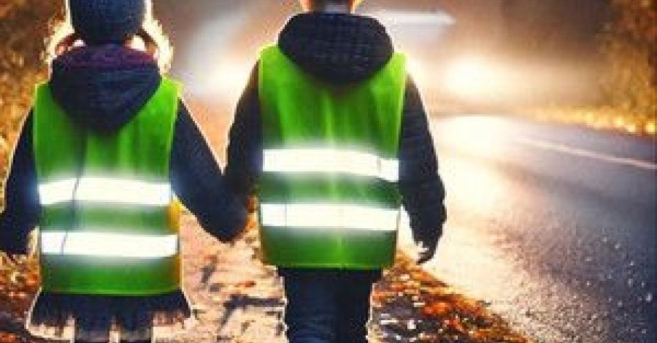 zdjęcie: Świeć przykładem noś odblaski i bądź bezpieczny / fot. KMP w Siedlcach