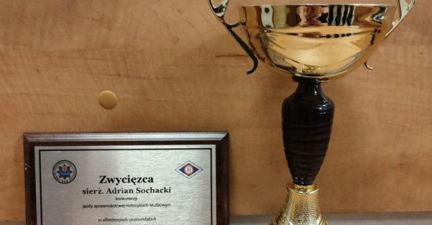 Zwycięzca w szeregach goleniowskiej drogówki