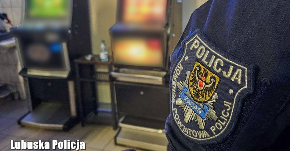 zdjęcie: Wspólne uderzenie służb w nielegalny hazard / fot. KPP Żagań