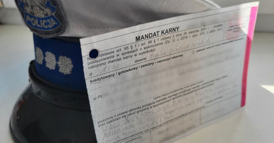zdjęcie: Wyprzedzała na przejściu dla pieszych – nie uniknęła wysokiej kary / fot. KPP w Świeciu