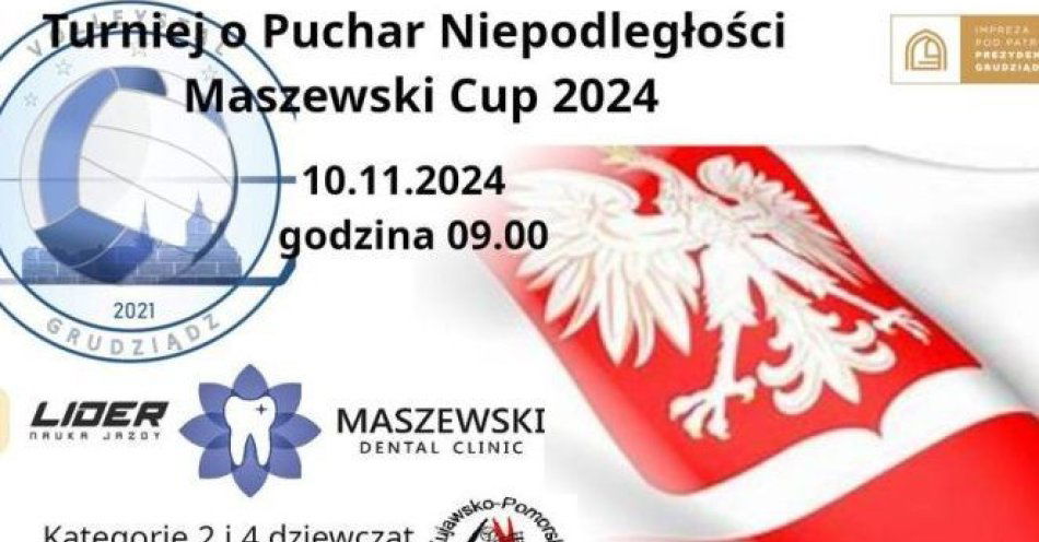 zdjęcie: Turniej o Puchar Niepodległości- Maszewski CUP 2024 / fot. UM Grudziądz