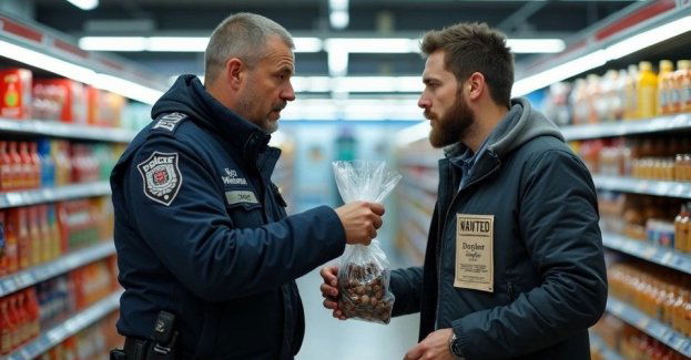 Poszukiwany listem gończym zatrzymany po kradzieży kawy