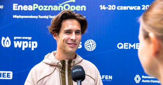 Alan Ważny w turnieju głównym Enea Poznań Open