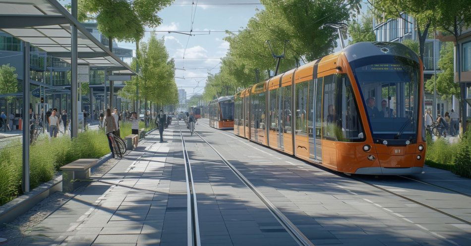 zdjęcie: Ruszył I etap przetargu na budowę trasy tramwajowej Gdańsk Południe-Wrzeszcz / v41895412