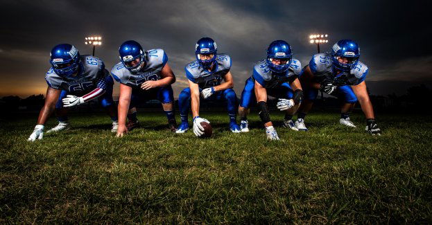 Zostań zawodnikiem drużyny futbolu amerykańskiego