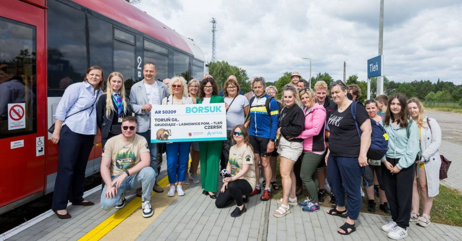 zdjęcie: Borsukiem w Bory Tucholskie przez całe wakacje / fot. Tomasz Czachorowski/eventphoto.com.pl dla UMWKP