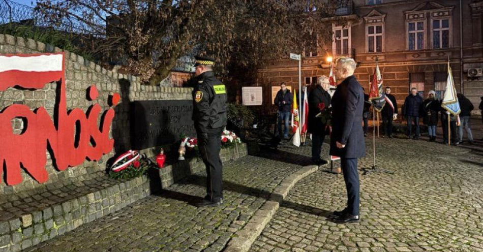 zdjęcie: Obchody 43. rocznicy ogłoszenia stanu wojennego / fot. UM Grudziądz