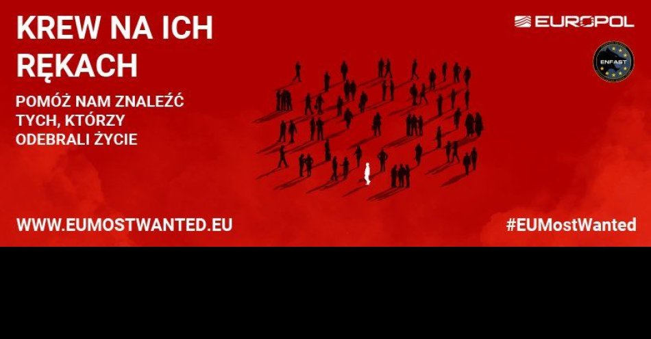 zdjęcie: Krew na ich rękach - kampania Europolu i sieci ENFAST / fot. KPP w Chełmnie