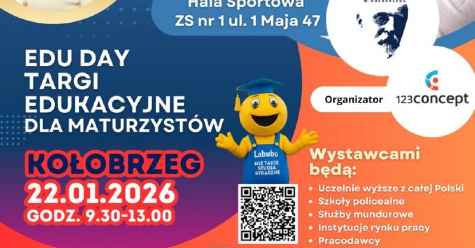 zdjęcie: Policja zaprasza na Targi Edu Day w Kołobrzegu / fot. KPP w Kołobrzegu