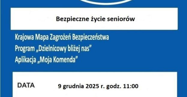 Debata o bezpieczeństwie seniorów w Kąkolewnicy