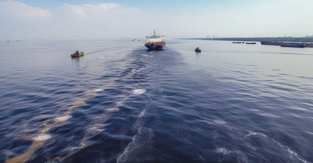 Wieloryb przywleczony do portu przez tankowiec został zatopiony w Bałtyku