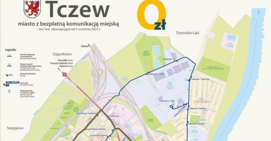 zdjęcie: Wszystkich Świętych 2023 w Tczewie — Zmiany w organizacji ruchu / fot. KPP w Tczewie