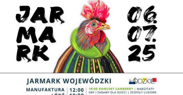 Udział Wojewódzkiej Biblioteki Publicznej w Łodzi w Jarmarku Wojewódzkim na Rynku Manufaktury 6.07.2025