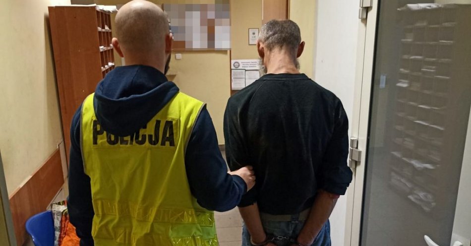 zdjęcie: Recydywista z czterema zarzutami / fot. KWP w Bydgoszczy